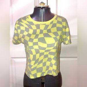 Neon Checkered T-shirt